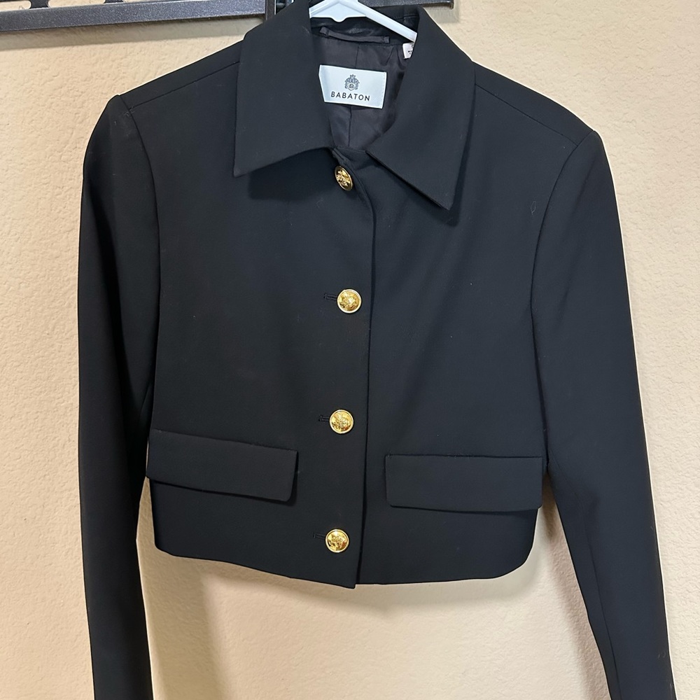 Babaton
FRANCES JACKET, size S, black with golden buttons